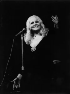 Peggy Lee, Royal Albert Hall, London, 1970. Creator: Brian Foskett