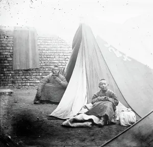 Nomadic Prints: Peking, Pechili province, China: a Mongol tent, 1871. Creator: John Thomson