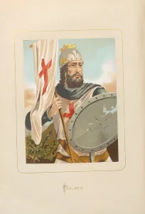 Pelagius of Asturias, 1875-1877. Creator: Anonymous