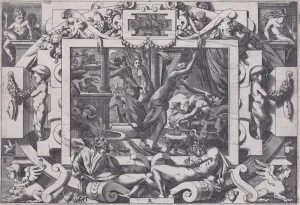 Leonard Prints: Pelias Killed by his Daughters (Dont par pitieelles prennent courage son sang vider