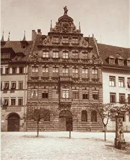 Jean Adolphe Prints: Peller House, Nuremberg, between 1880 and 1890. Creator: Adolphe Braun