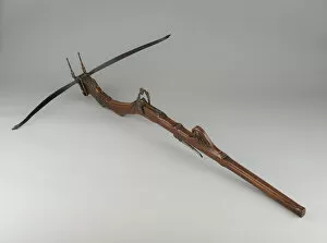 Crossbow Gallery: Pellet Crossbow, France, 1570 / 1600. Creator: Unknown
