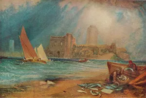 Studio Publications Collection: Pembroke Castle, Wales, c1829. Artist: JMW Turner