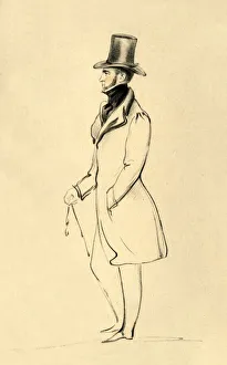 Richard James Prints: A Pembrokeshire Man - The Earl of Pembroke, c1841. Creator: Richard James Lane