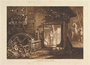 Flour Prints: Pembury Mill, Kent (Liber Studiorum, part III, plate 12), June 10, 1808