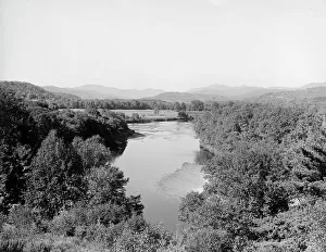 Pemigewasset Valley and Franconia Mountains from West Campton, West Campton, N.H. c1900-1910. Creator: Unknown