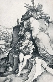 The Penance of St John Chrysostom, 1495 (1906). Artist: Albrecht Durer The Penance of St John Chrysostom, 1495 (1906). Artist: Albrecht Durer