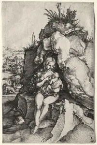 The Penance of St. John Chrysostom, c. 1497. Creator: Albrecht Dürer (German, 1471-1528)
