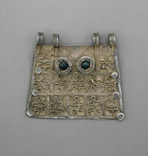 Bhutanese Collection: Pendant, 18th century. Creator: Unknown