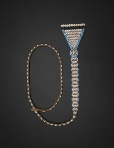Congo Prints: Pendant Belt (Nkody Mupaap), Democratic Republic of the Congo, 19th century