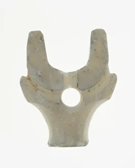 Pendant with Buffalo Head, Western Zhou period, 11th/10th century B.C. Creator: Unknown Pendant with Buffalo Head, Western Zhou period, 11th/10th century B.C. Creator: Unknown