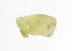 Pendant with Dragon Head, Western Zhou period, 11th/10th century B.C. Creator: Unknown Pendant with Dragon Head, Western Zhou period, 11th/10th century B.C. Creator: Unknown