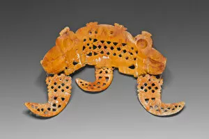 Colima Collection: Pendant in the Form of a Mythical Double-Headed Creature, 200 B.C. / A.D. 200
