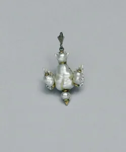 Pendant Shaped as a Dove, France, 17th century. Creator: Unknown Pendant Shaped as a Dove, France, 17th century. Creator: Unknown