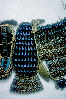Pendant of the Vulture of Upper Egypt, Tomb of Tutankhamun, c14th century BC