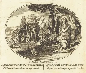 Moncornet Balthazar Prints: The Penitence of Mary Magdalen. Creator: Balthasar Moncornet