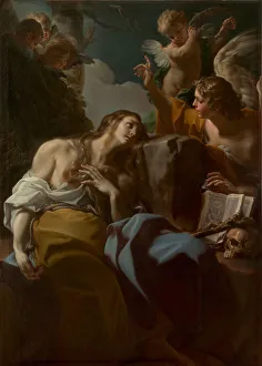 Pain Prints: The Penitent Magdalen, ca. 1750. Creator: Corrado Giaquinto