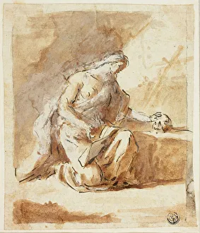 Penitent Prints: Penitent Magdalene, n.d. Creator: Domenico Mondo