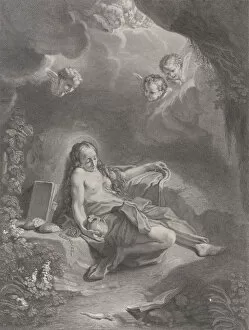 Breast Gallery: The Penitent Mary Magdalene, ca. 1729. Creator: Nicolas Dauphin de Beauvais