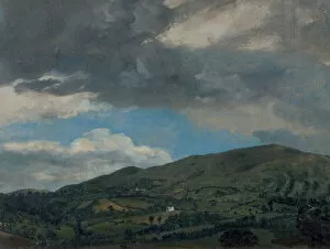 Cloudy Gallery: Penkerrig, Wales, 1772. Creator: Thomas Jones
