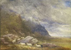 1852 Prints: Penmaen Bach, 1852. Creator: David Cox the Elder