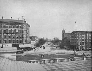 Mid Atlantic Prints: Pennsylvania Avenue, Washington, D. C. c1897. Creator: Unknown