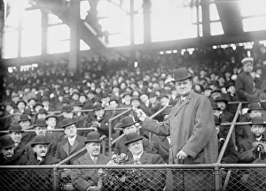 Major League Baseball Prints: Pennsylvania Governor John K. Tener at Ebbets Field (baseball)
