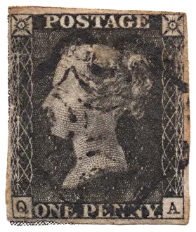penny black worlds first postage stamp Trending Item 6