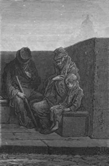 Blanchard Jerrold Prints: Penny Gaff Frequenters, 1872. Creator: Gustave Doré