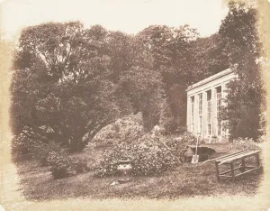 Orangery Prints: Penrice Garden, 1853-56. Creator: John Dillwyn Llewelyn