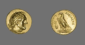 Ptolemy Lagus Gallery: Pentadrachm (Coin) Portraying King Ptolemy I Soter, 285-247 BCE