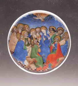 Worship Prints: Pentecost, between 1415 and 1420. Creator: Workshop of the Boucicaut Master