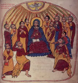 Glossolalia Prints: Pentecost, 1756? Creator: Unknown