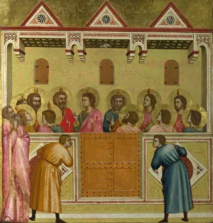 Apostles Prints: The Pentecost, c. 1315. Artist: Giotto di Bondone (1266-1377)