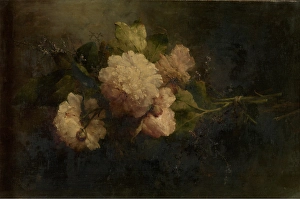 Loss Prints: Peonies, c1870-1890. Creator: Marguerite Roosenboom