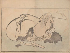 Katsushika Hokusai Gallery: Peonies and Irises, from the album 'Pictures after Nature', ca. 1814. ca. 1814. Creator: Hokusai