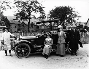 Elegance Prints: People with a 1914 Singer