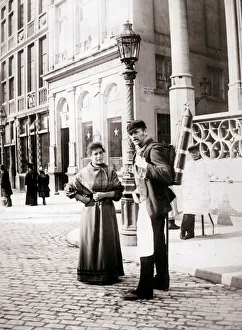 Batkin Prints: People of Brussels, 1898. Artist: James Batkin