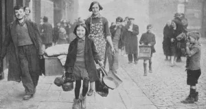 Belongings Prints: People made homeless by German bombing, Liverpool, World War II, 1941