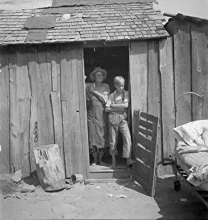 Shack Prints: People living in miserable poverty