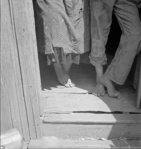 Shack Prints: People living in miserable poverty