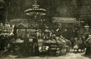 West Yorkshire Gallery: The Peoples Market, 1898. Creator: Unknown