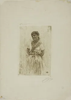 Pepita, 1883. Creator: Anders Leonard Zorn