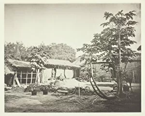 Collotype Gallery: A Pepohoan Dwelling, c. 1868. Creator: John Thomson