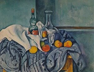 Masterpieces Of Painting Gallery: The Peppermint Bottle, 1893-1895. Artist: Paul Cezanne