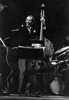 Heath Gallery: Percy Heath, American jazz bassist, 1964. Creator: Brian Foskett