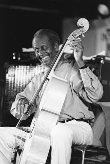 Percy Heath, North Sea Jazz Festival, The Hague, Netherlands, 2000. Creator: Brian Foskett