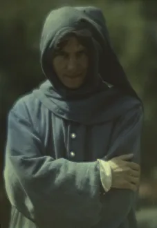 Percy MacKaye as Alwyn, the poet, a character in Percy MacKaye's play Sanctuary... 1913 Sept. Creator: Arnold Genthe