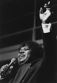 Sledge Prints: Percy Sledge, Jazz Cafe, London, 1996. Creator: Brian Foskett