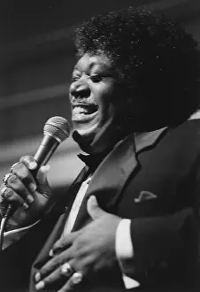 Sledge Prints: Percy Sledge, Jazz Cafe, London, 1996. Creator: Brian Foskett